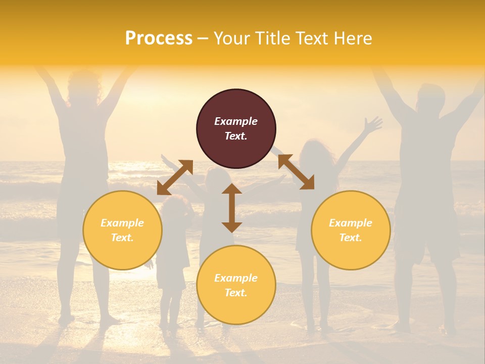 Freedom Happy Father PowerPoint Template