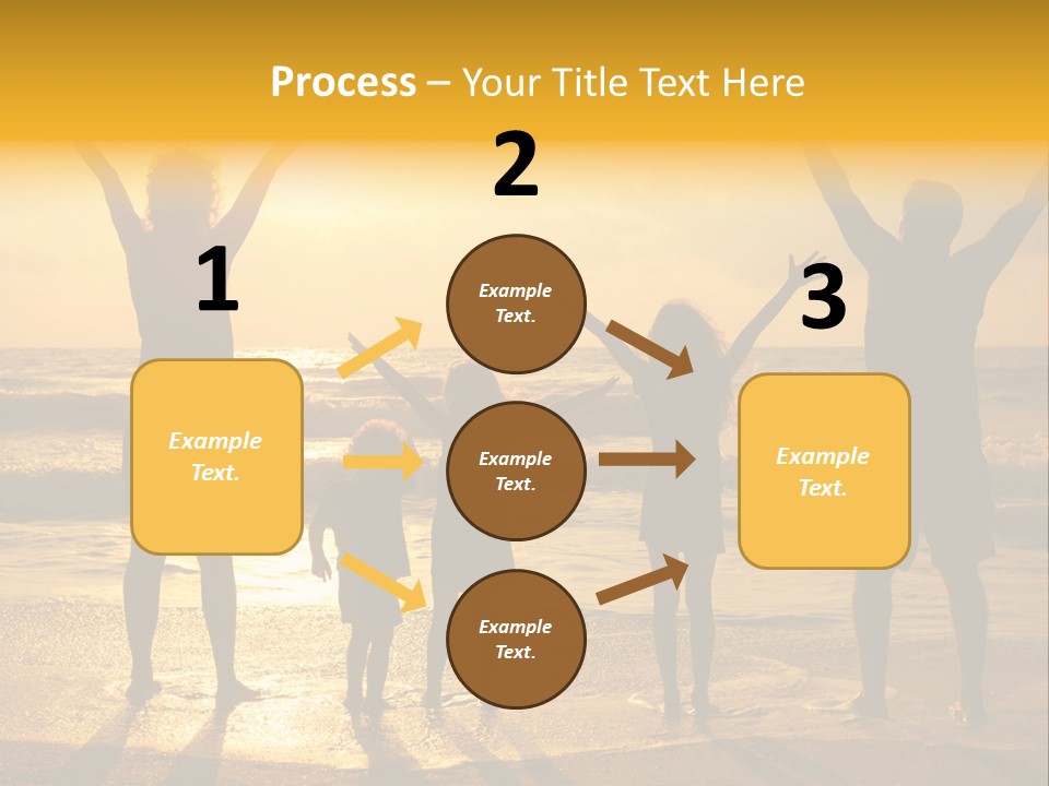 Freedom Happy Father PowerPoint Template