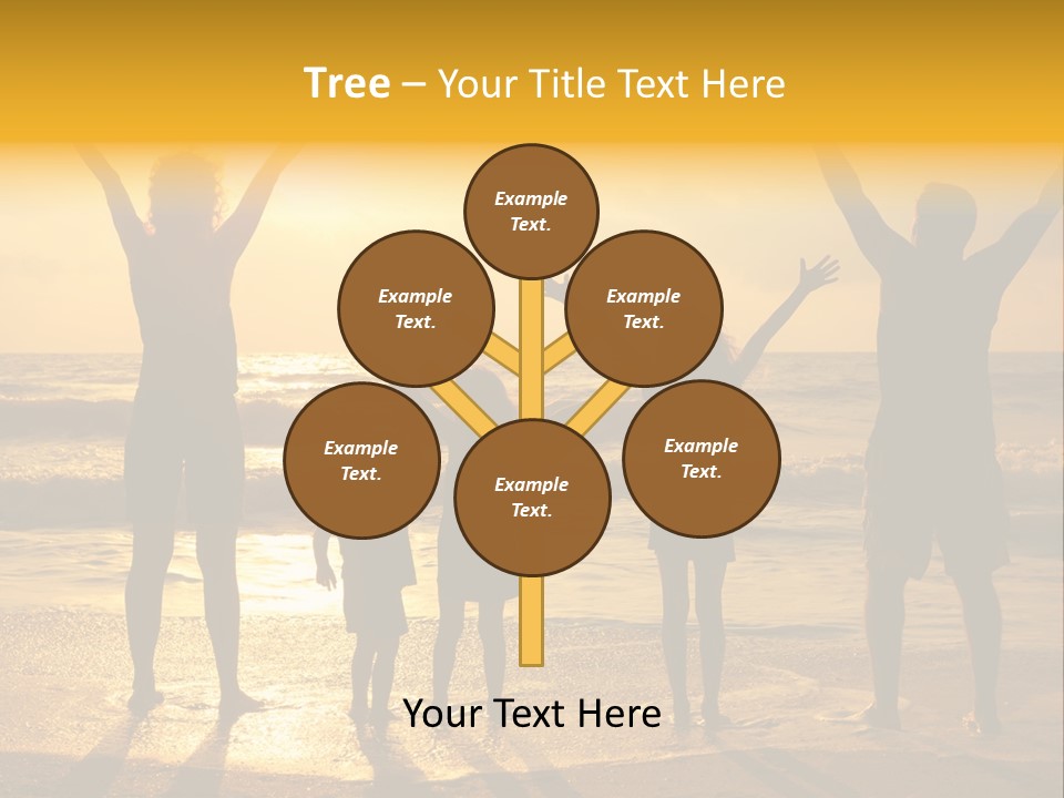 Freedom Happy Father PowerPoint Template