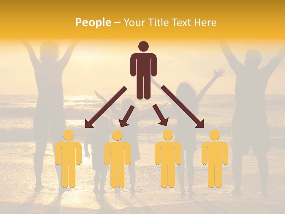 Freedom Happy Father PowerPoint Template