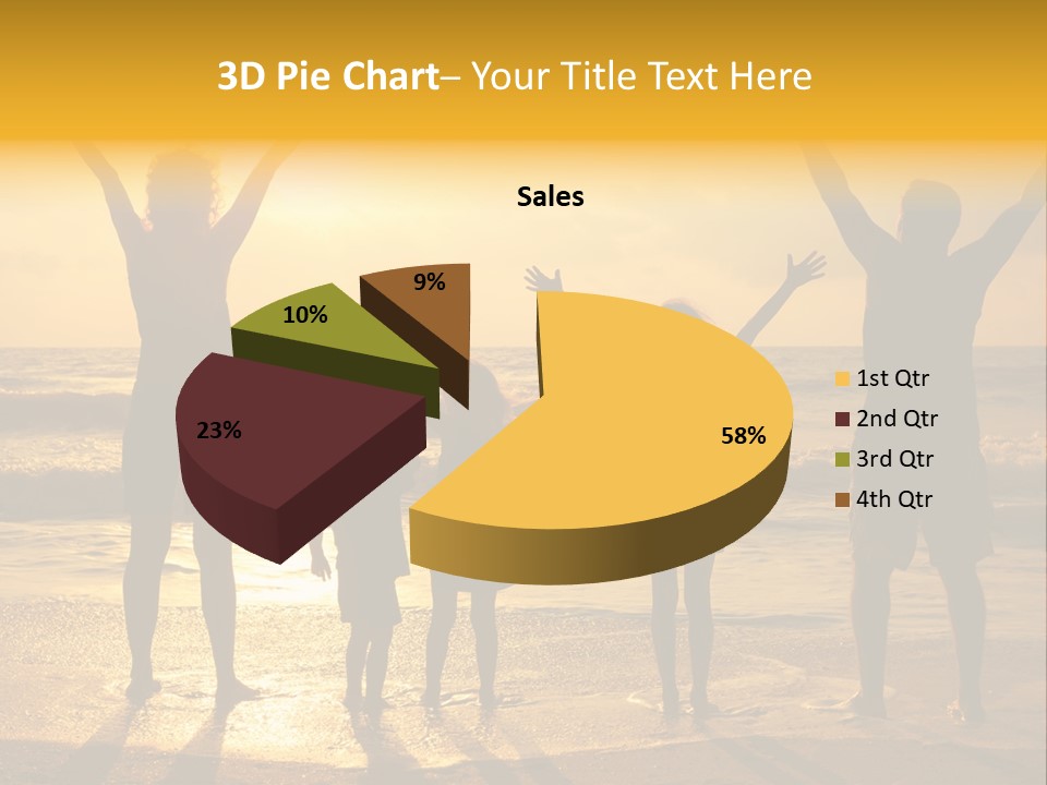 Freedom Happy Father PowerPoint Template