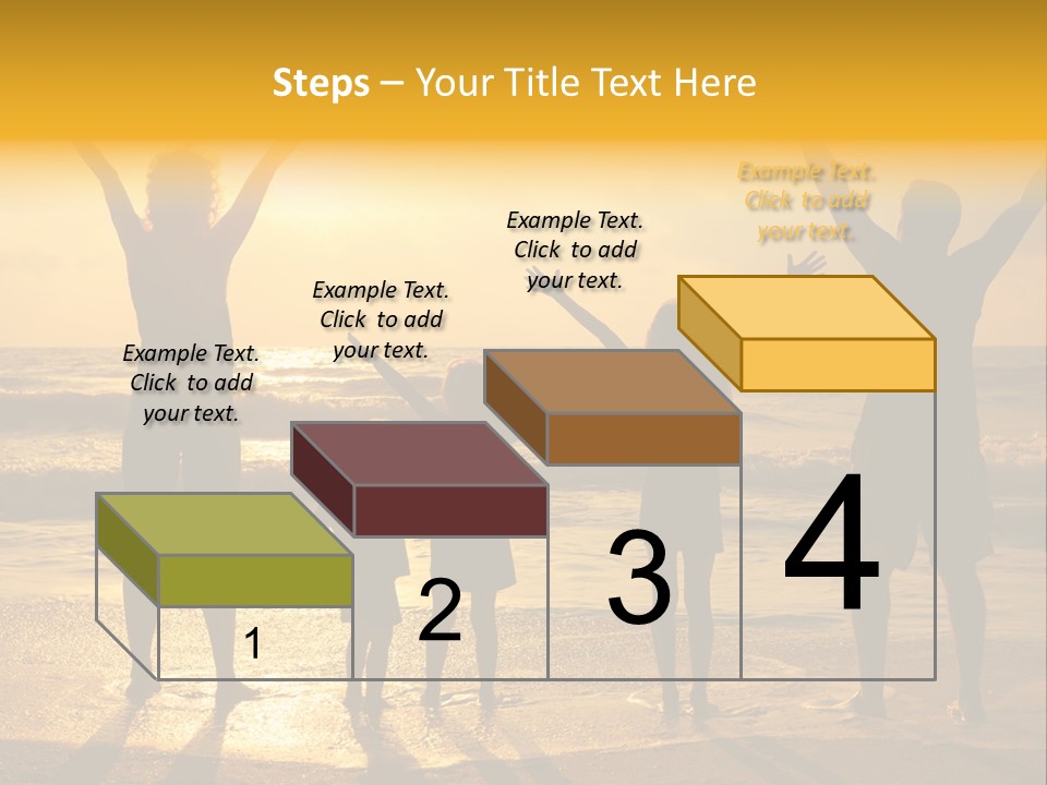 Freedom Happy Father PowerPoint Template