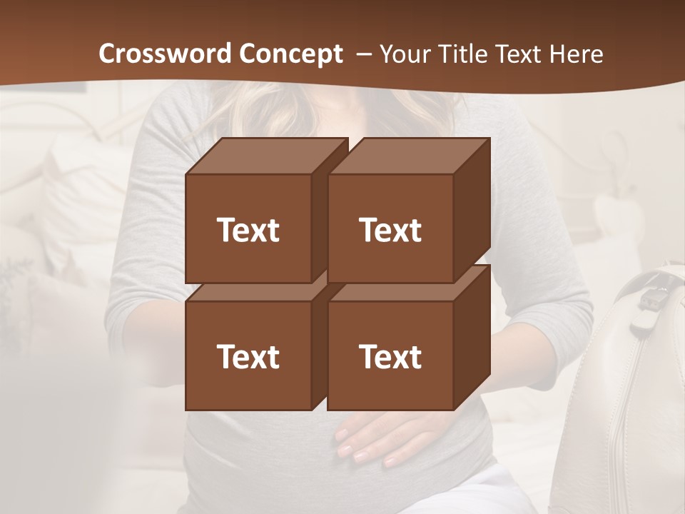 Bag Time Feeling PowerPoint Template