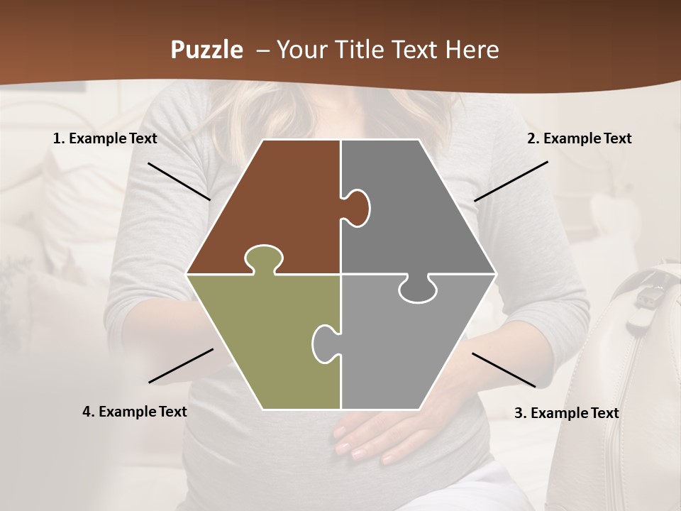 Bag Time Feeling PowerPoint Template