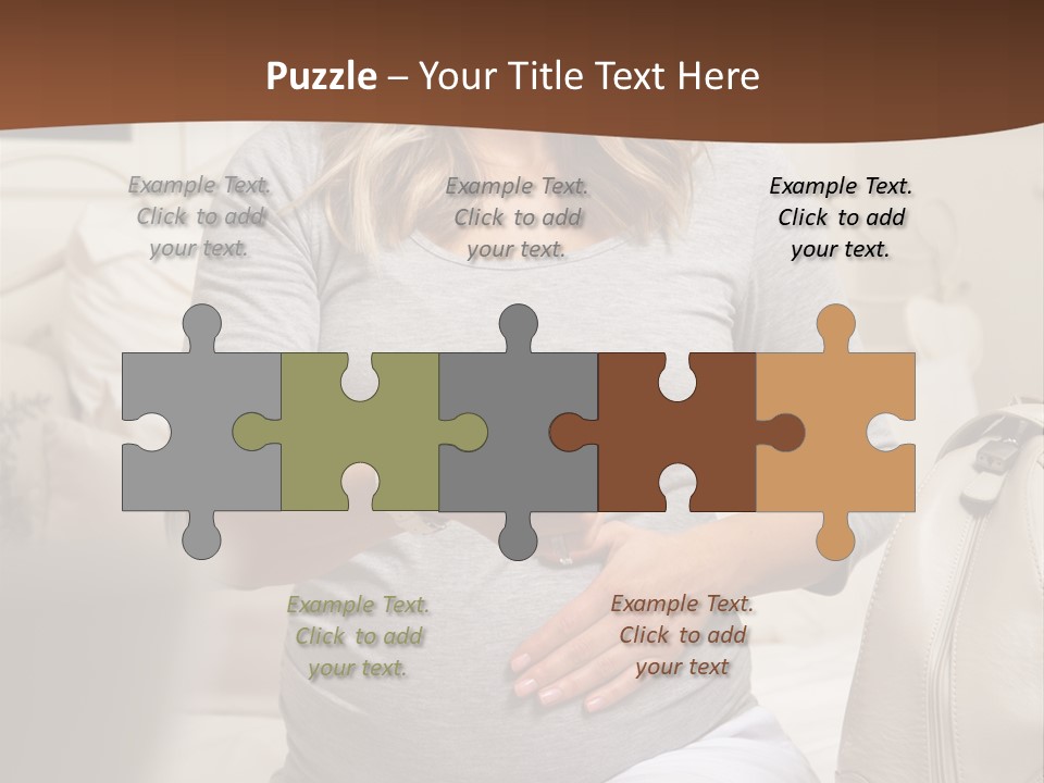 Bag Time Feeling PowerPoint Template