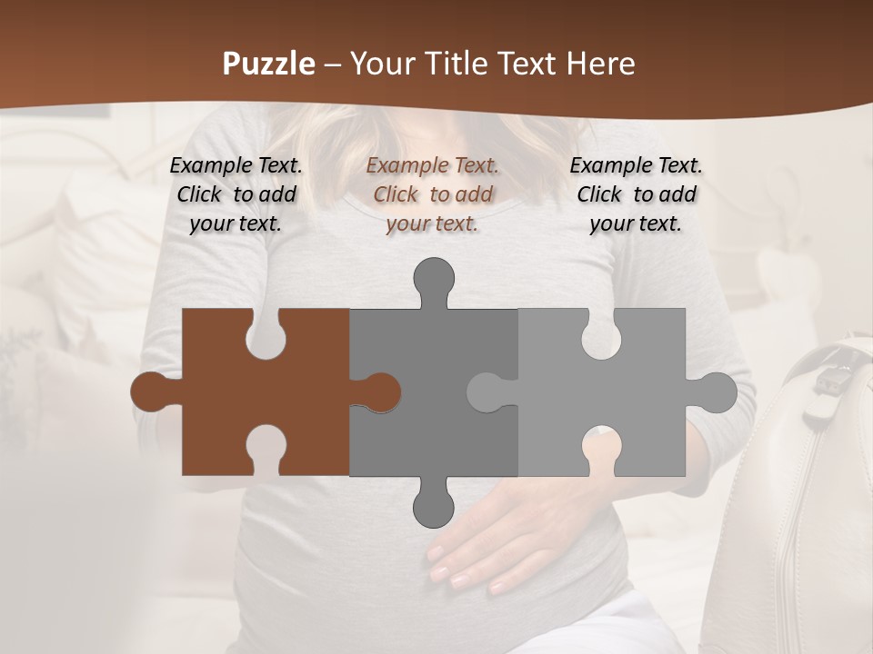 Bag Time Feeling PowerPoint Template