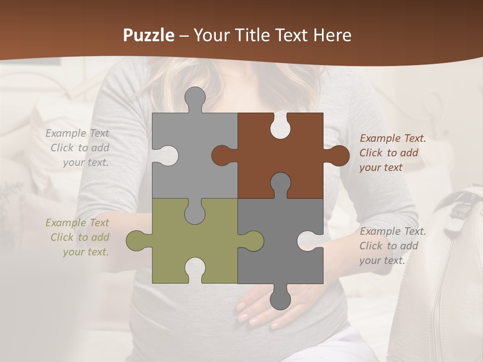 Bag Time Feeling PowerPoint Template