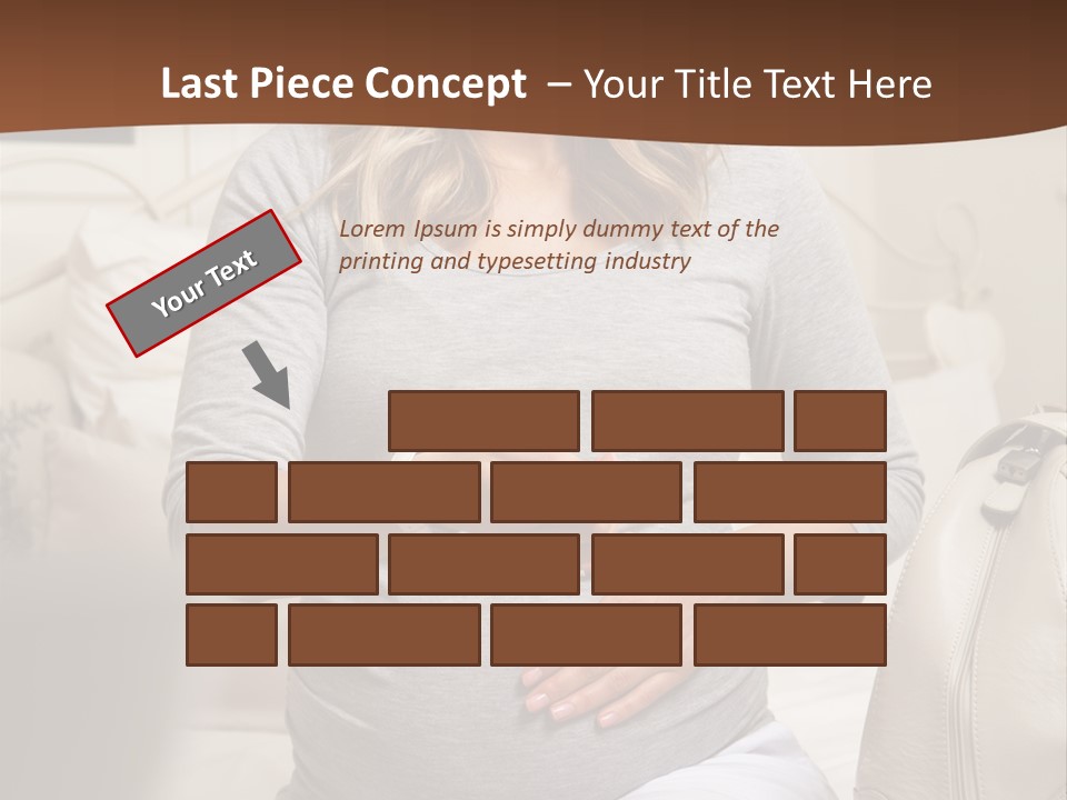 Bag Time Feeling PowerPoint Template