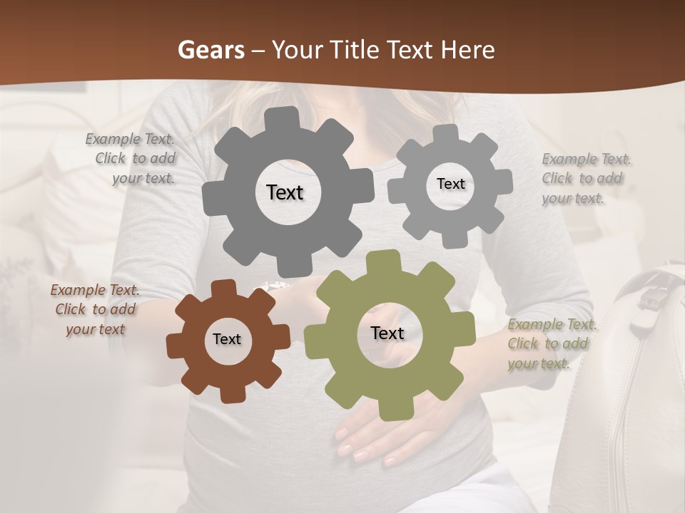 Bag Time Feeling PowerPoint Template