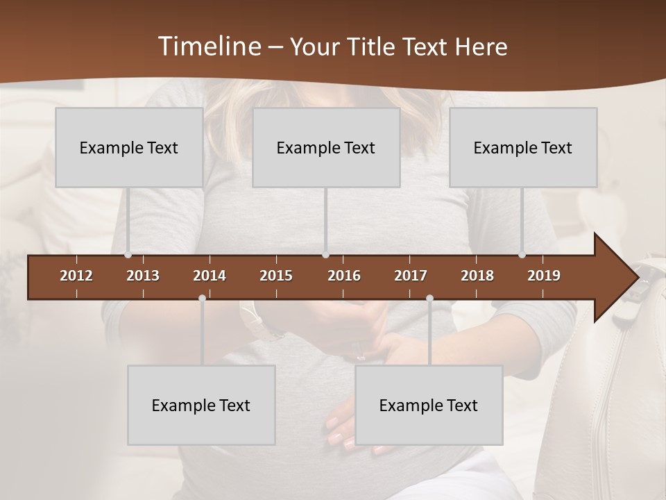 Bag Time Feeling PowerPoint Template