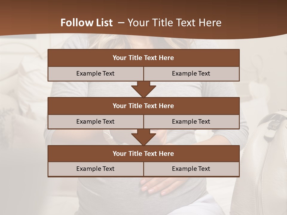 Bag Time Feeling PowerPoint Template