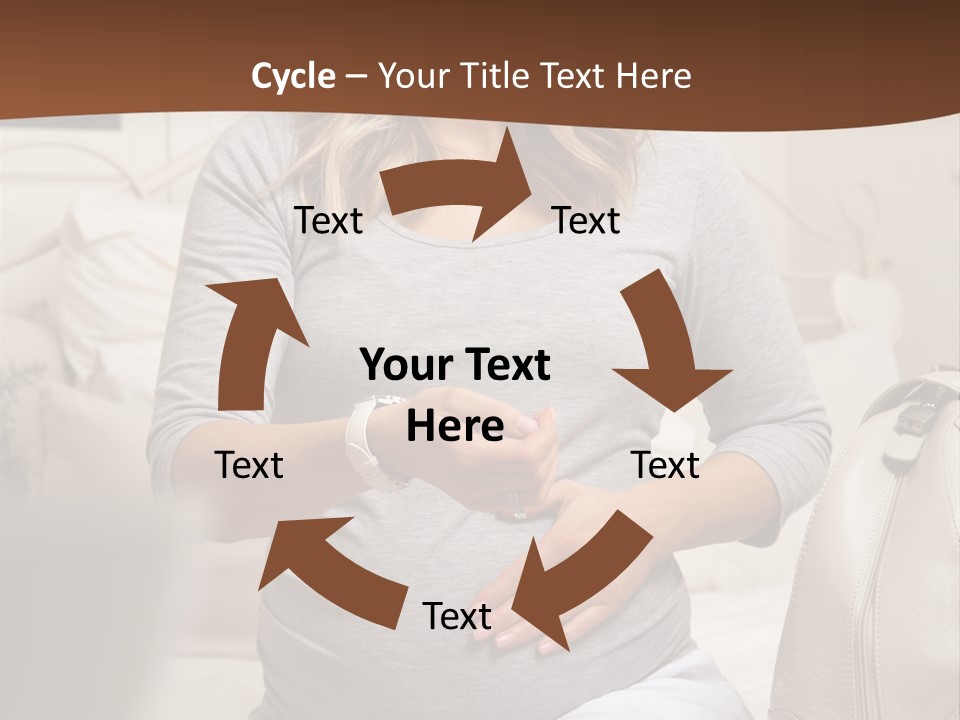 Bag Time Feeling PowerPoint Template