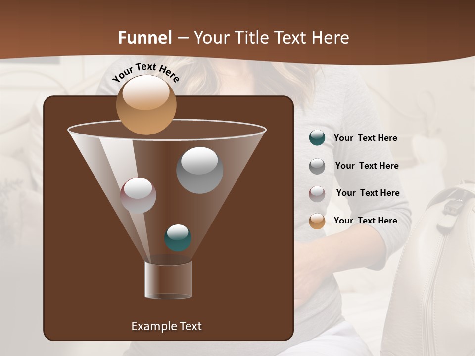 Bag Time Feeling PowerPoint Template