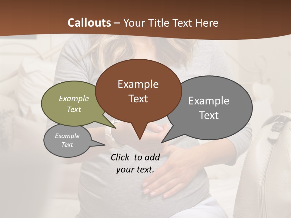 Bag Time Feeling PowerPoint Template