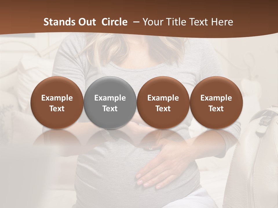 Bag Time Feeling PowerPoint Template