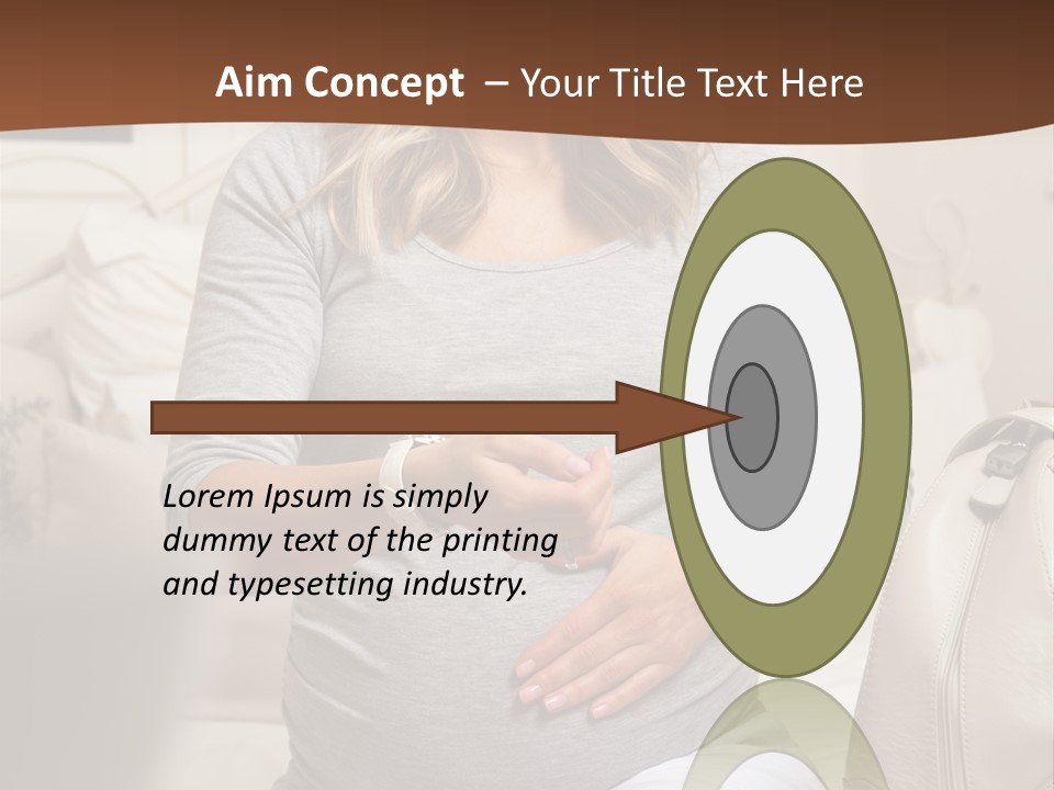 Bag Time Feeling PowerPoint Template