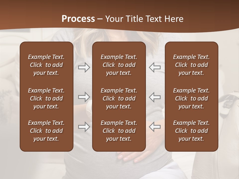 Bag Time Feeling PowerPoint Template