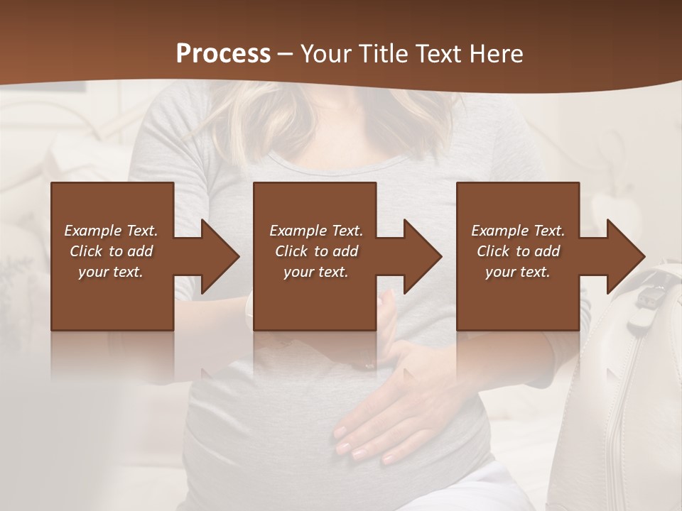 Bag Time Feeling PowerPoint Template