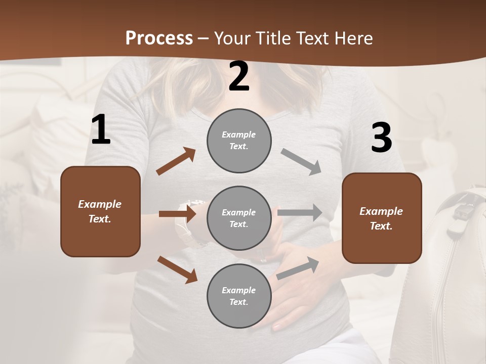 Bag Time Feeling PowerPoint Template