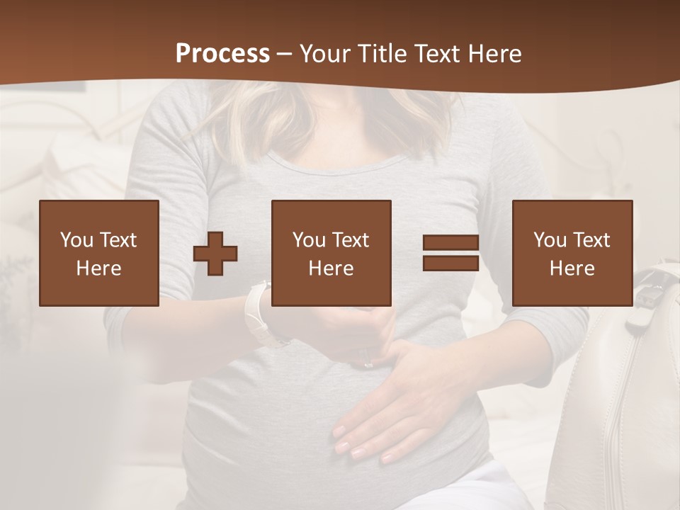 Bag Time Feeling PowerPoint Template