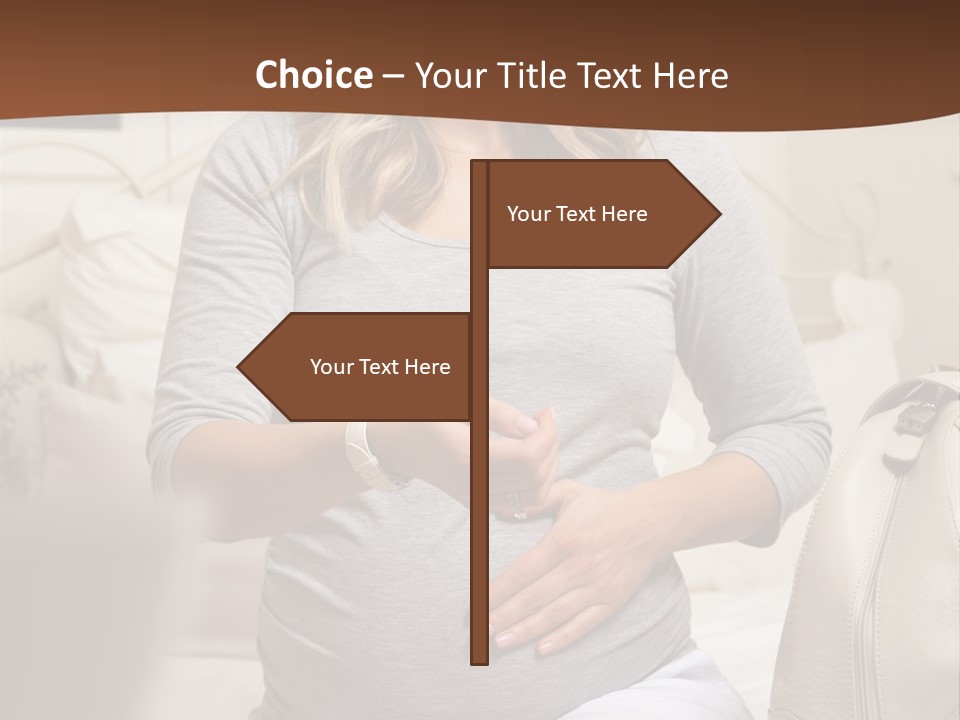 Bag Time Feeling PowerPoint Template