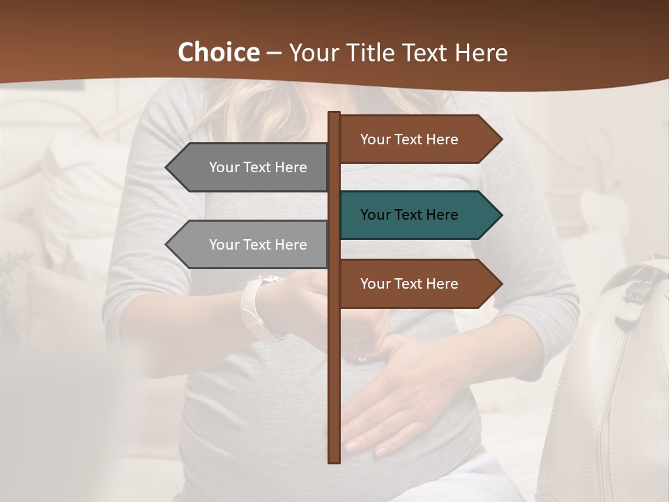 Bag Time Feeling PowerPoint Template