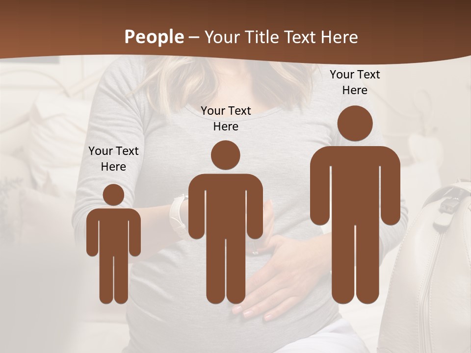 Bag Time Feeling PowerPoint Template