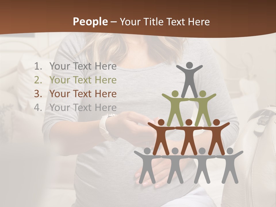 Bag Time Feeling PowerPoint Template