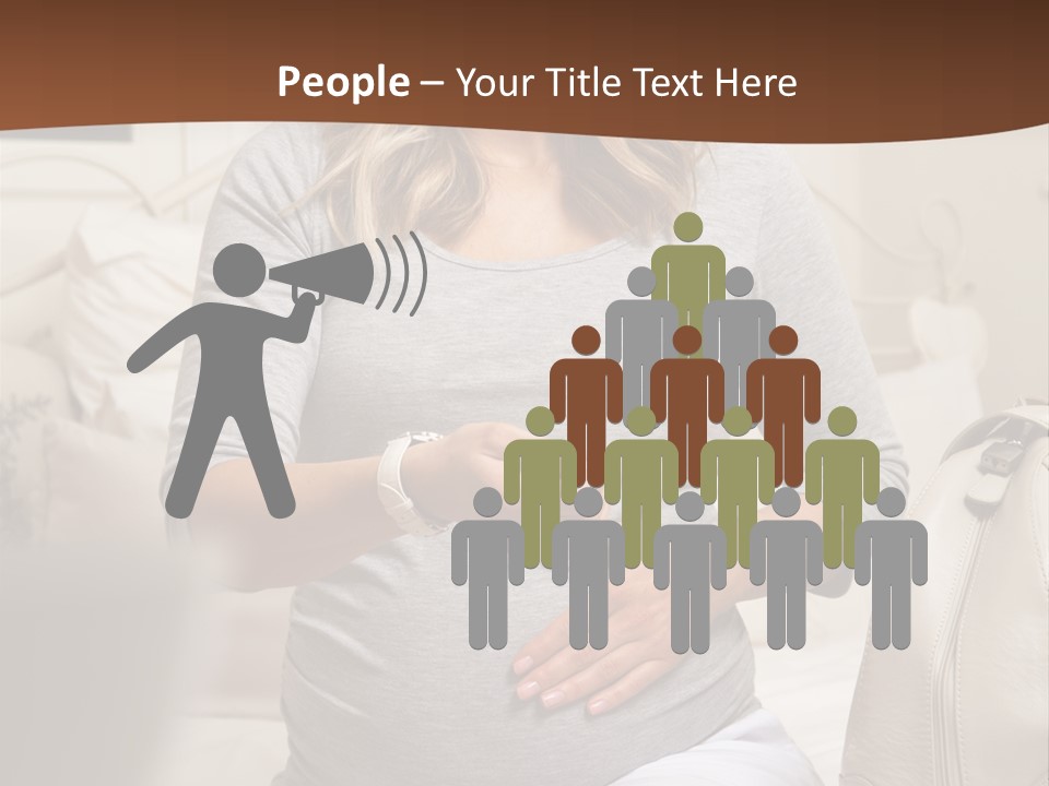 Bag Time Feeling PowerPoint Template