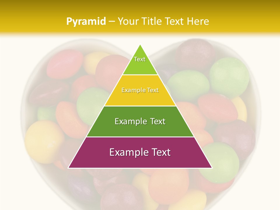 Candy Skittles Rainbow PowerPoint Template