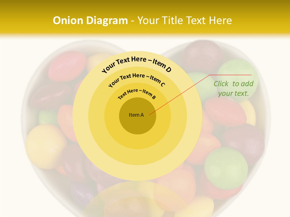 Candy Skittles Rainbow PowerPoint Template