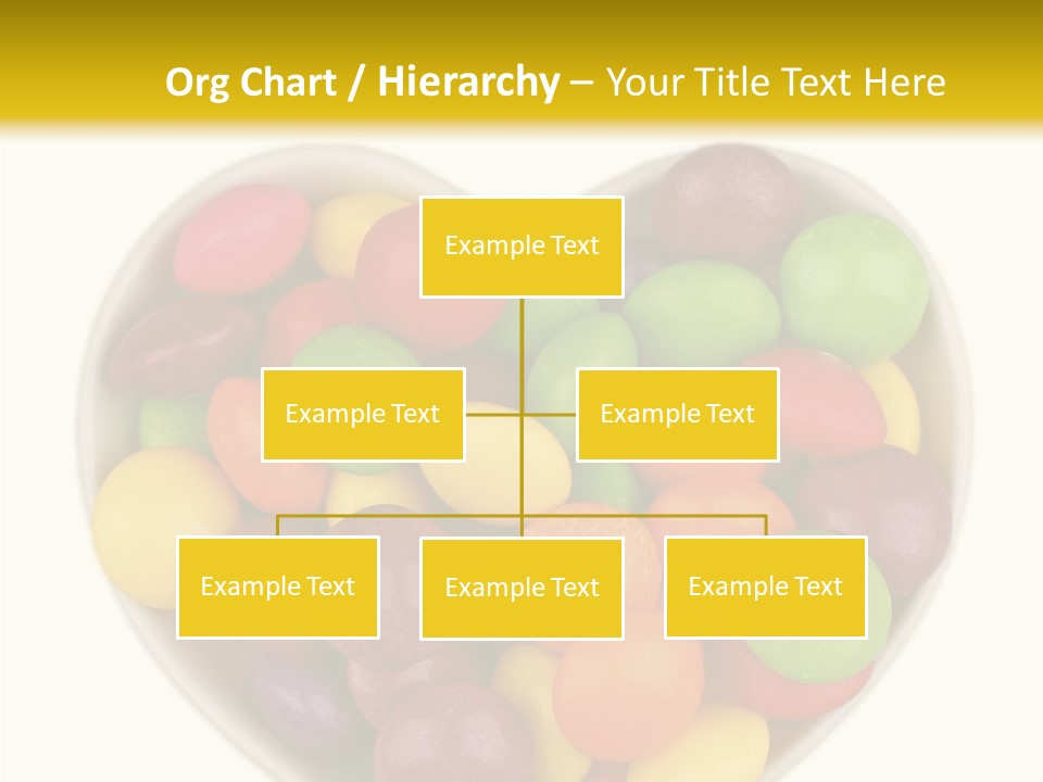Candy Skittles Rainbow PowerPoint Template