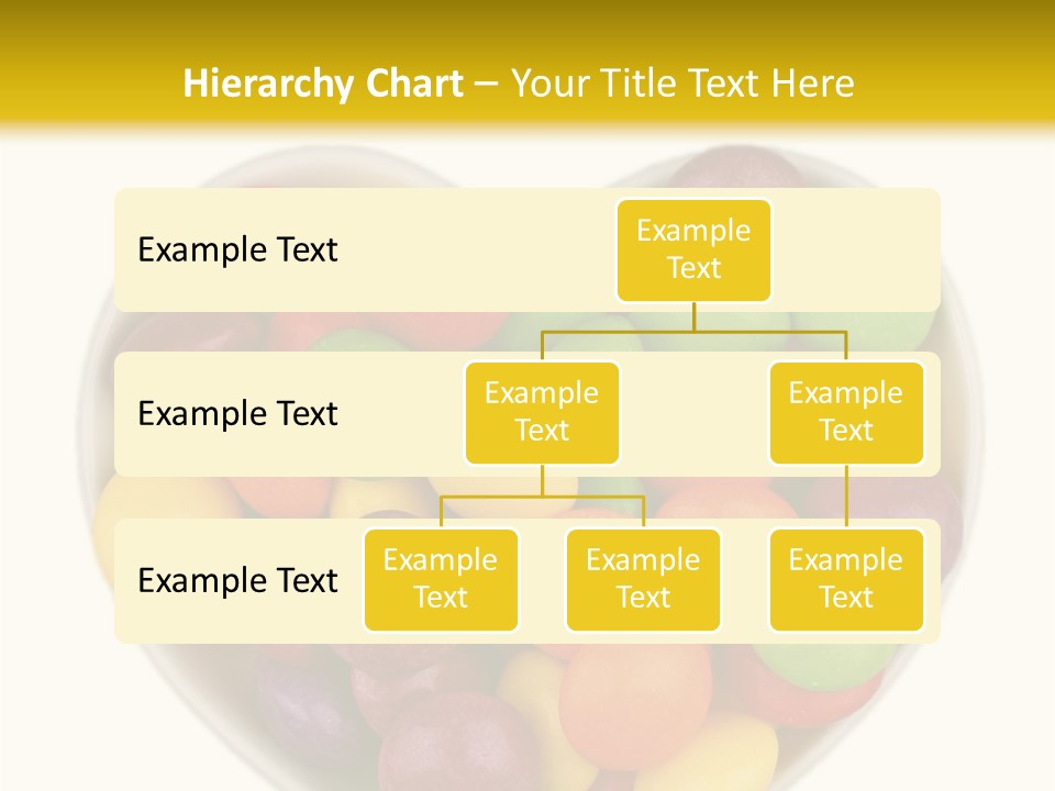 Candy Skittles Rainbow PowerPoint Template