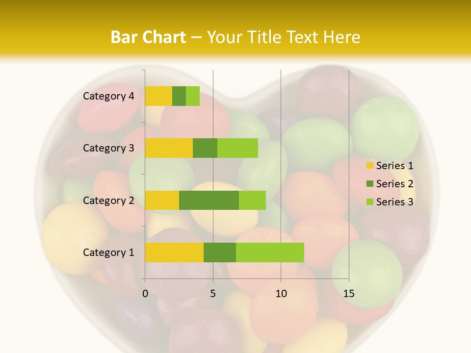 Candy Skittles Rainbow PowerPoint Template