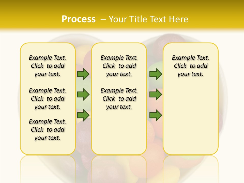Candy Skittles Rainbow PowerPoint Template