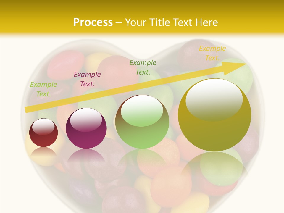 Candy Skittles Rainbow PowerPoint Template