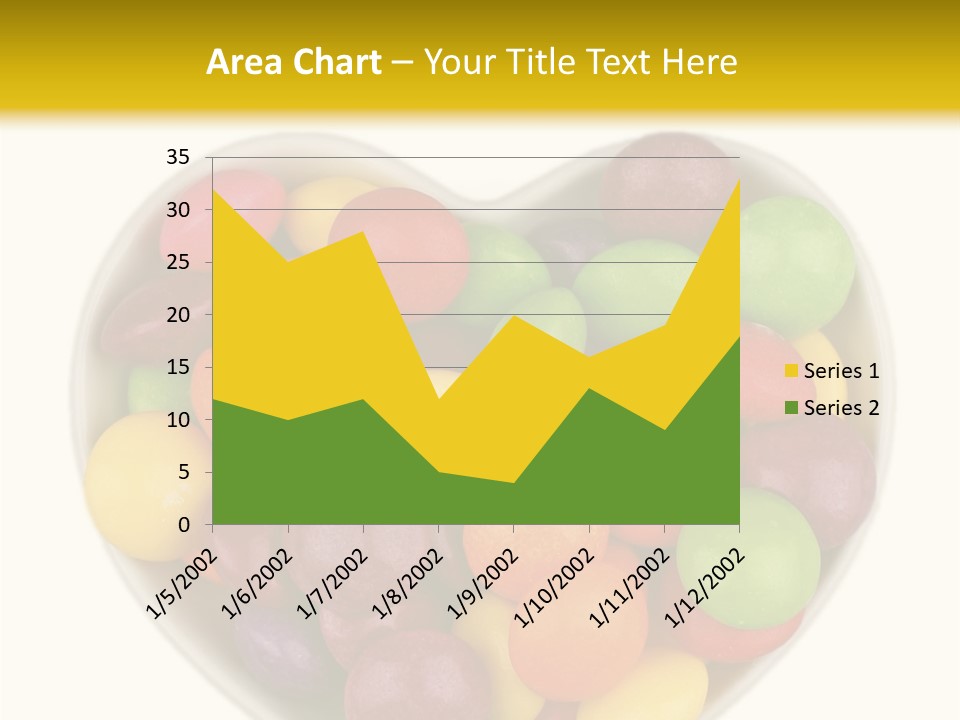 Candy Skittles Rainbow PowerPoint Template