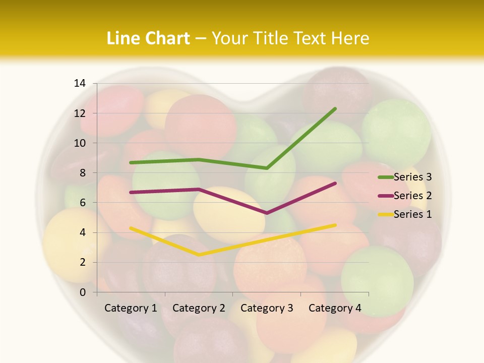Candy Skittles Rainbow PowerPoint Template