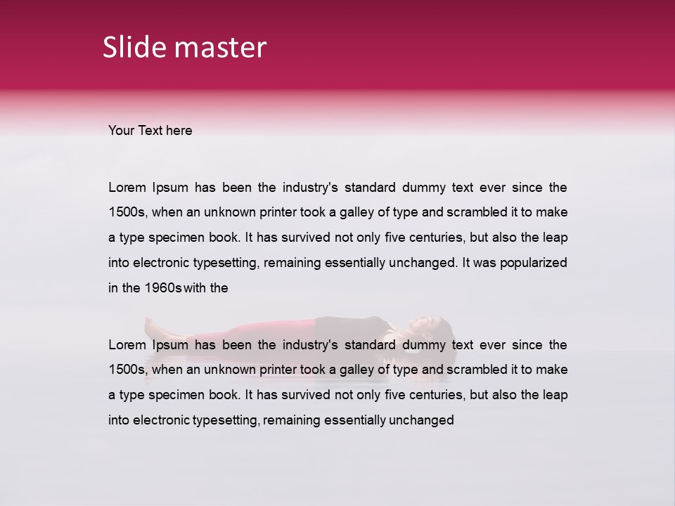 Care Beautiful Spiritual PowerPoint Template