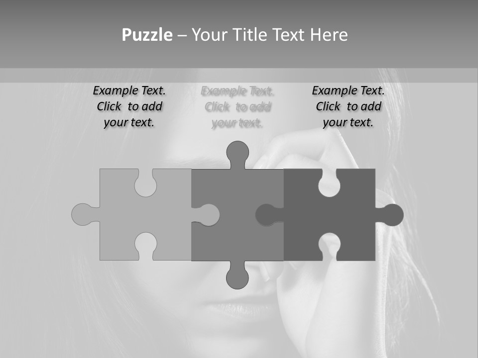 Thinking Background Seriously PowerPoint Template