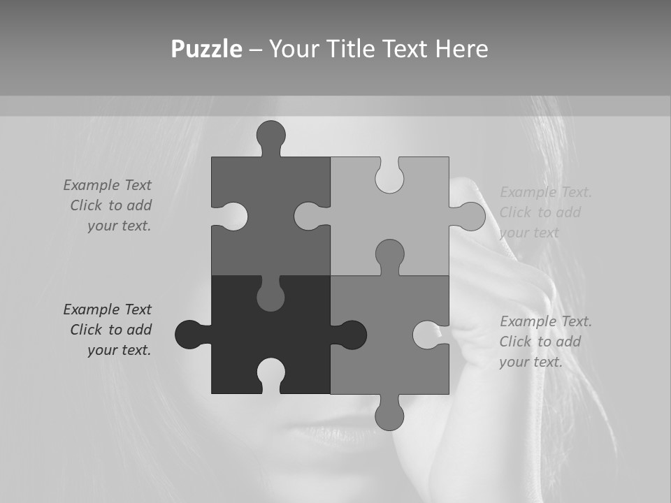 Thinking Background Seriously PowerPoint Template