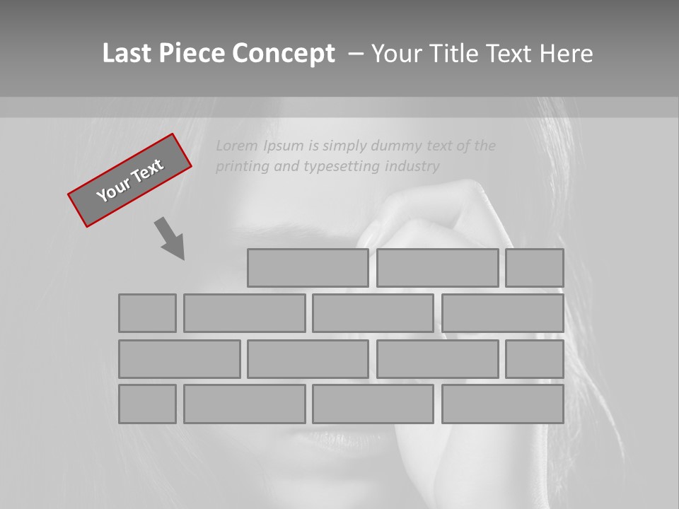 Thinking Background Seriously PowerPoint Template