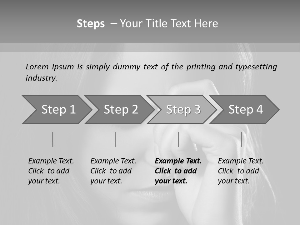 Thinking Background Seriously PowerPoint Template