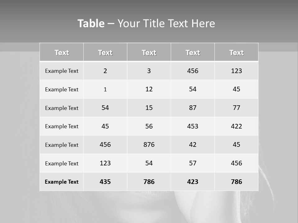 Thinking Background Seriously PowerPoint Template