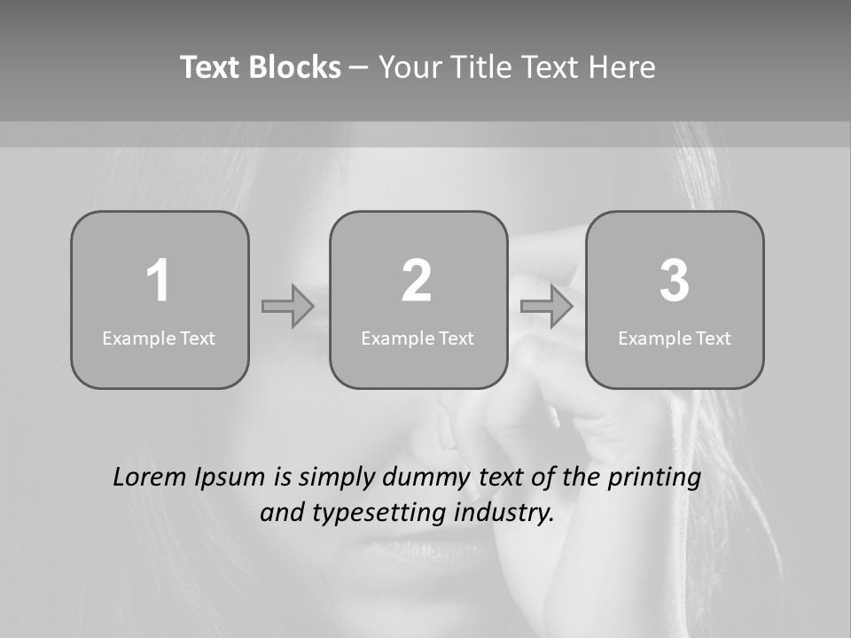 Thinking Background Seriously PowerPoint Template