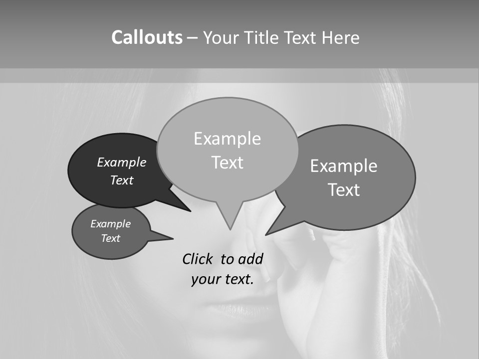 Thinking Background Seriously PowerPoint Template