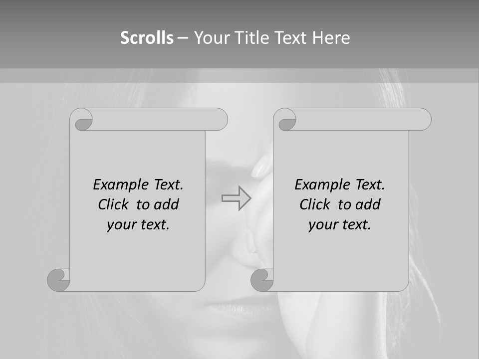 Thinking Background Seriously PowerPoint Template