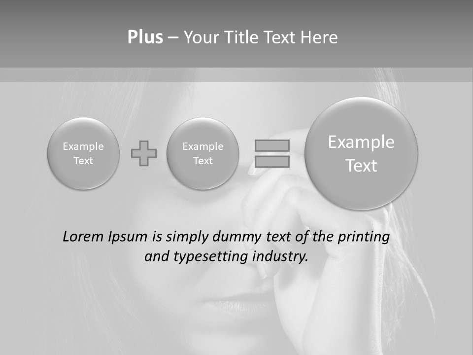 Thinking Background Seriously PowerPoint Template
