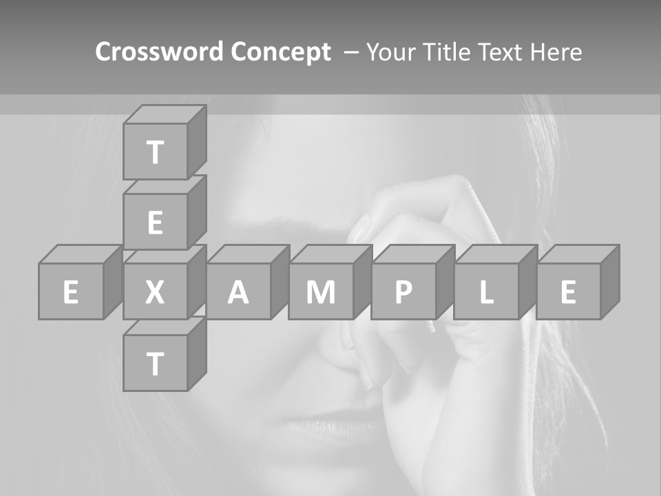 Thinking Background Seriously PowerPoint Template