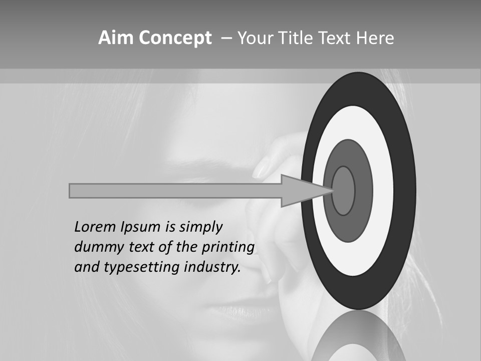 Thinking Background Seriously PowerPoint Template